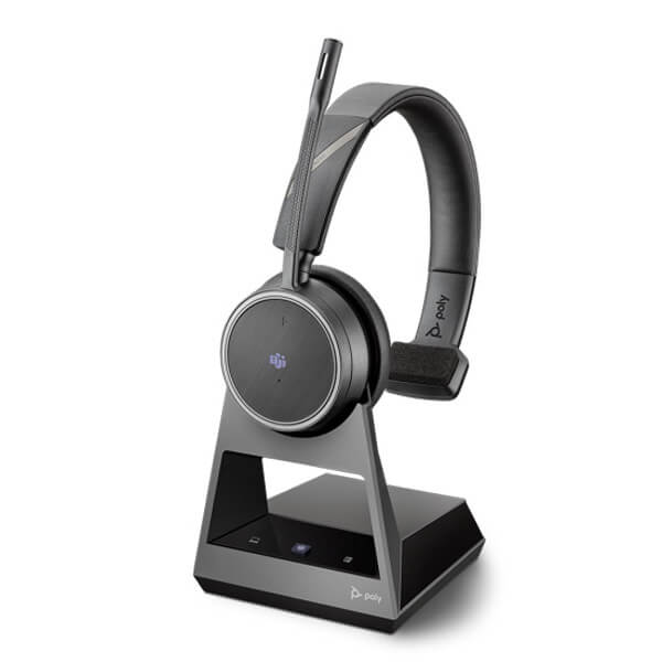 Plantronics Poly Voyager 4210 Office Headset With Base 21400205 Headset Store